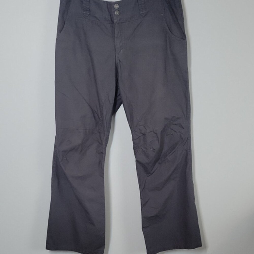 Women's Gray KATHMANDU hiking pants cotton size 14